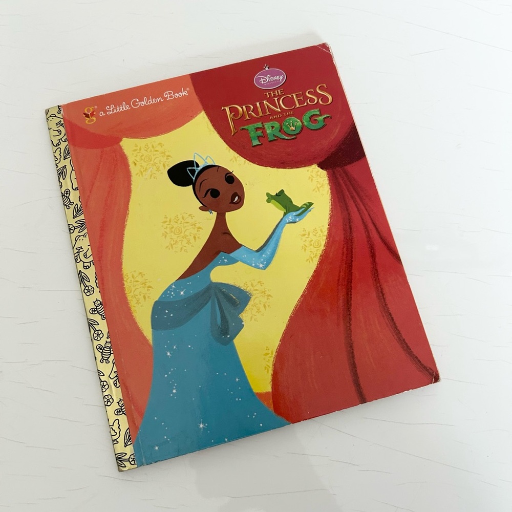 2009 Disney The Princess and the Frog Little Golden Book